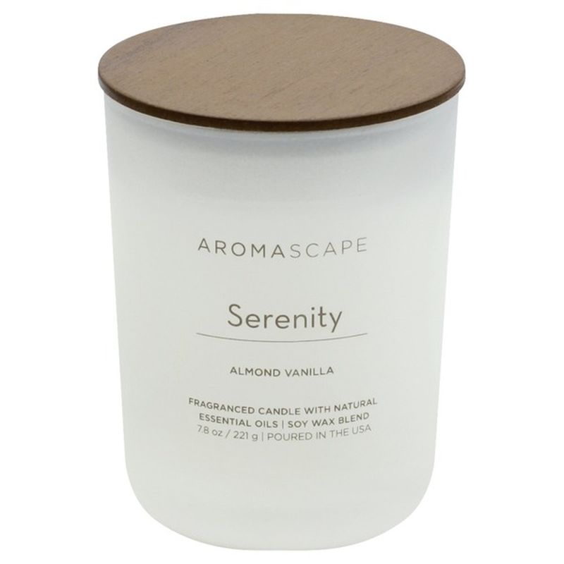 Aromascape Fragranced Candle with Natural Essential Oils Serenity