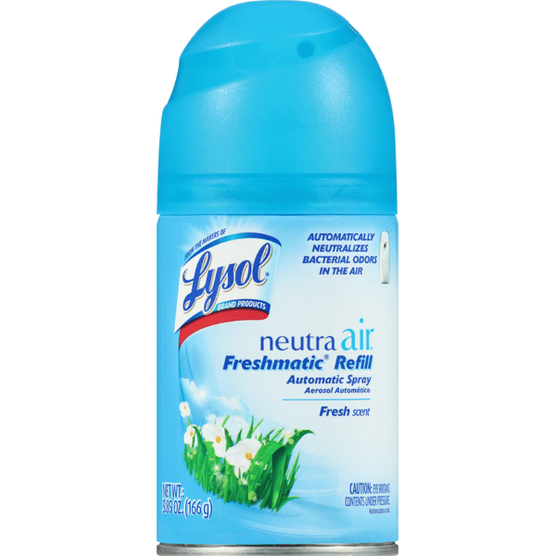 Lysol Automatic Spray, Fresh Scent (5.89 oz) Instacart