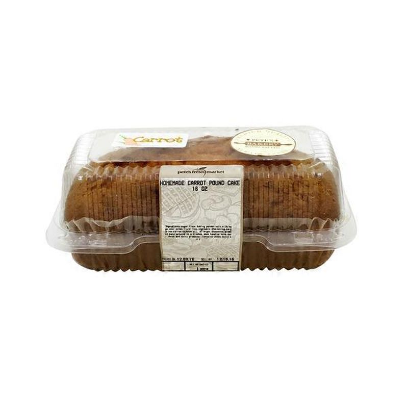 Pete's Fresh Market Carrot Pound Cake (16 oz) Instacart