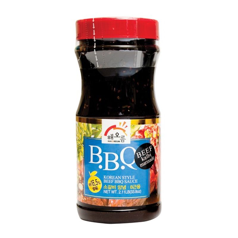 It was so good, and i garnished it with the red garlic chili sauce. Haioreum Korean Style Beef BBQ Sauce (Galbi) (2.11 lb ...
