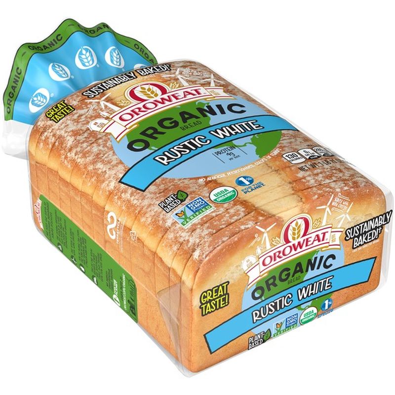 Oroweat Organic Rustic White Bread (27 oz) - Instacart