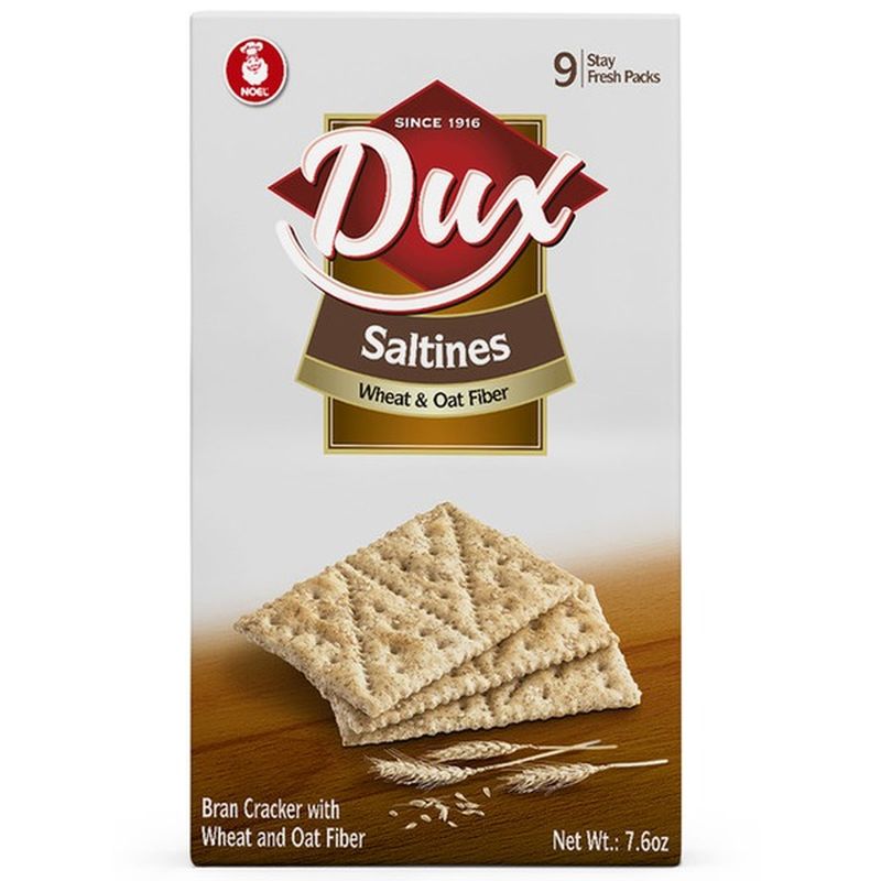 Dux Saltines Wheat & Oat Fiber (7.6 oz) Instacart