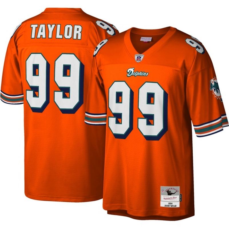 orange jason taylor jersey