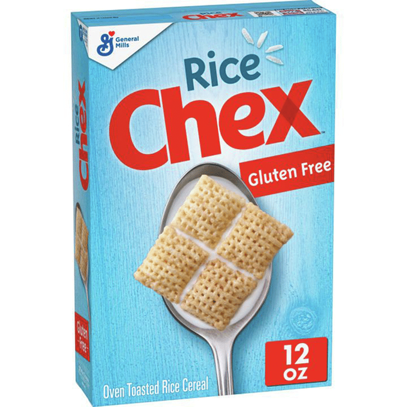 Rice Chex Rice Cereal, Gluten Free, Rice (12 oz) - Instacart