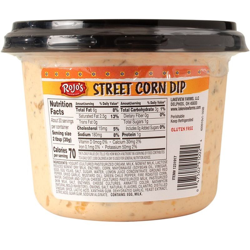 Costco Mexican Street Corn Nutrition Facts
