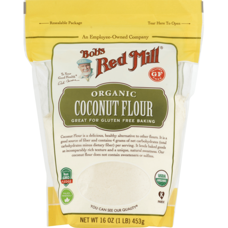 Bobs Red Mill Coconut Flour Organic 16 Oz Instacart 3902