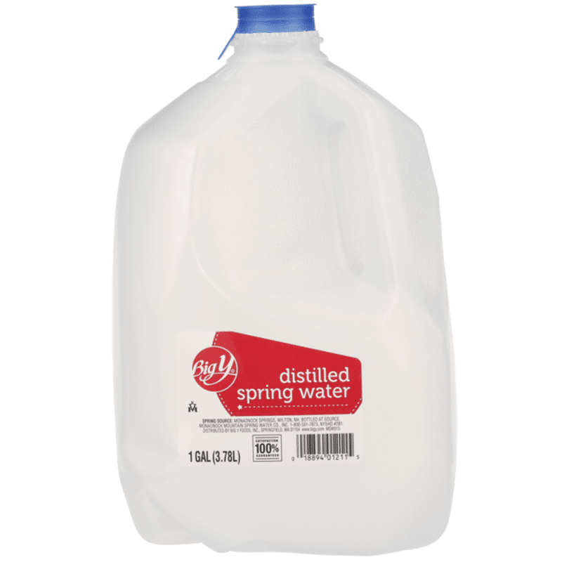 Big Y Distilled Spring Water (1 gal) Instacart