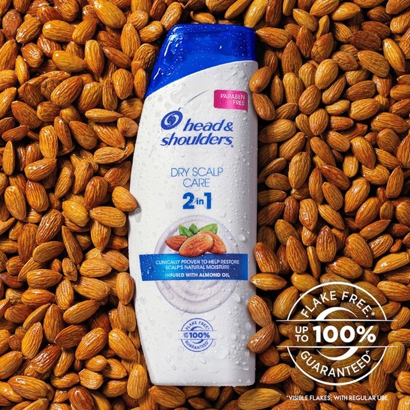 Head & Shoulders Dry Scalp Care with Almond Oil 2-in-1 Anti-Dandruff Paraben
