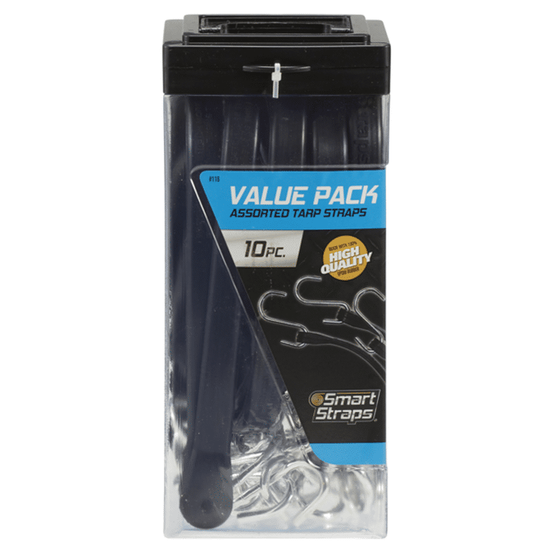 SmartStraps Value Pack Tarp Strap Assortment