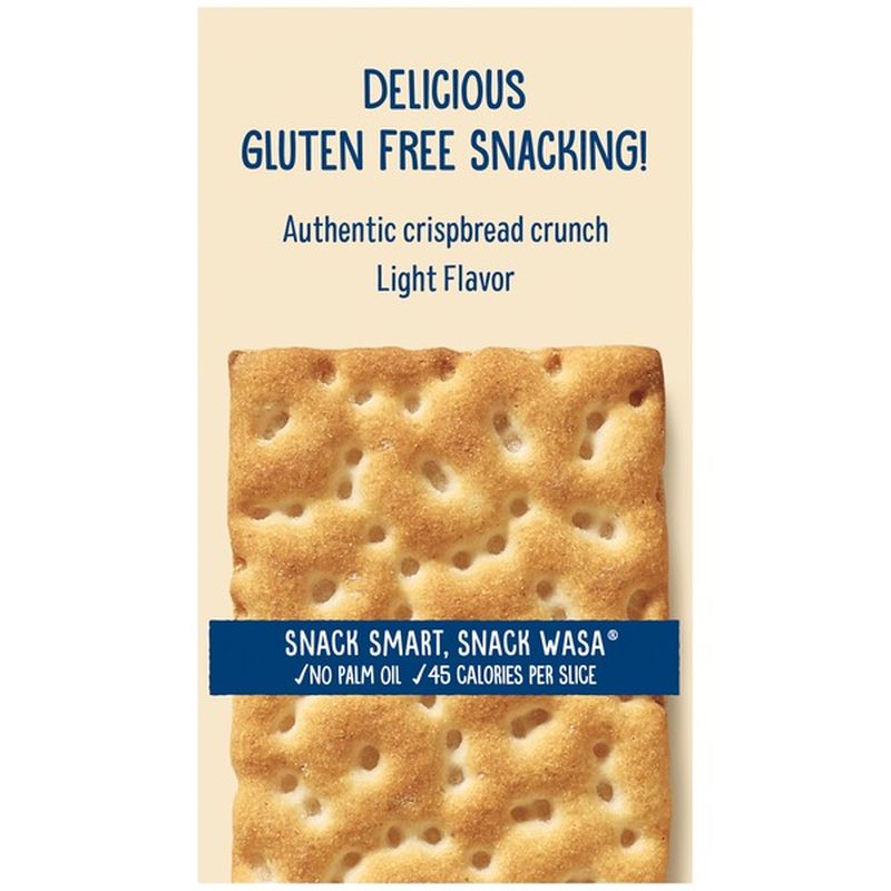 Wasa® Gluten Free Original Swedish Crispbread (5.4 oz) - Instacart
