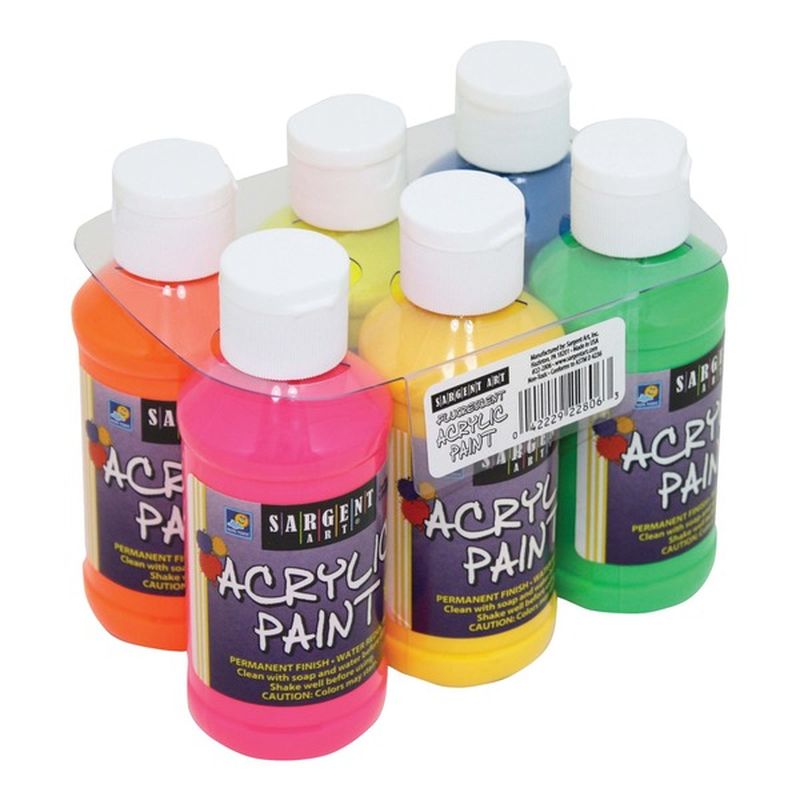Sargent Art Acrylic Paint Set Neon
