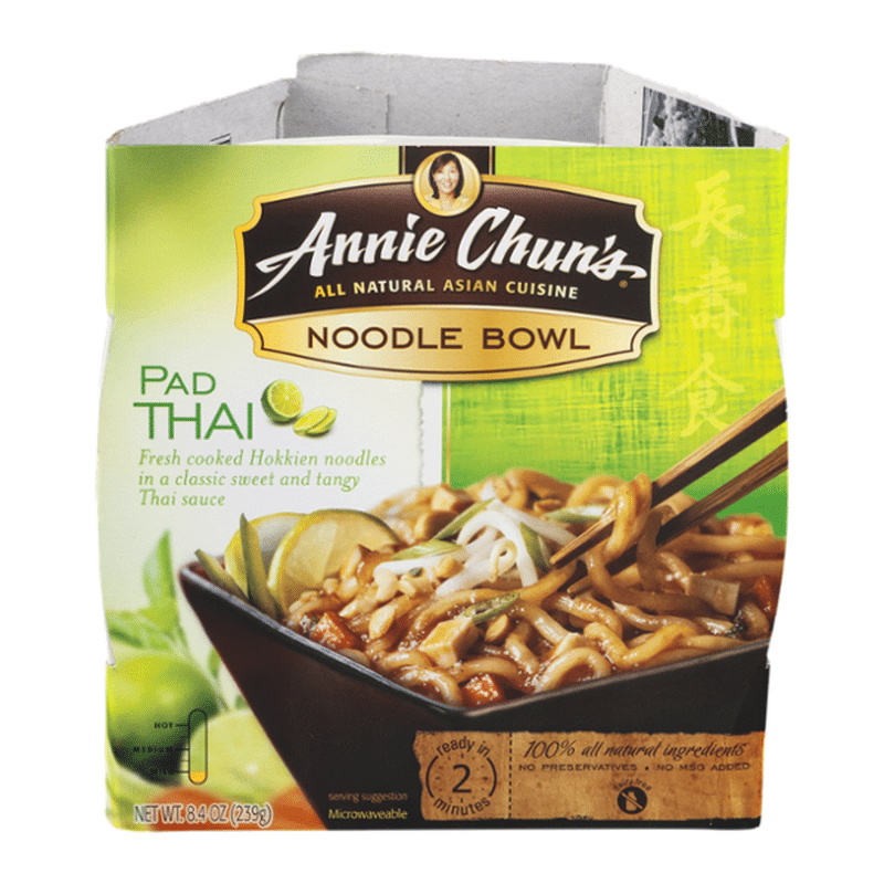 Annie Chuns Noodle Bowl, Pad Thai, Thai-style, Medium (8.1 Oz) From 