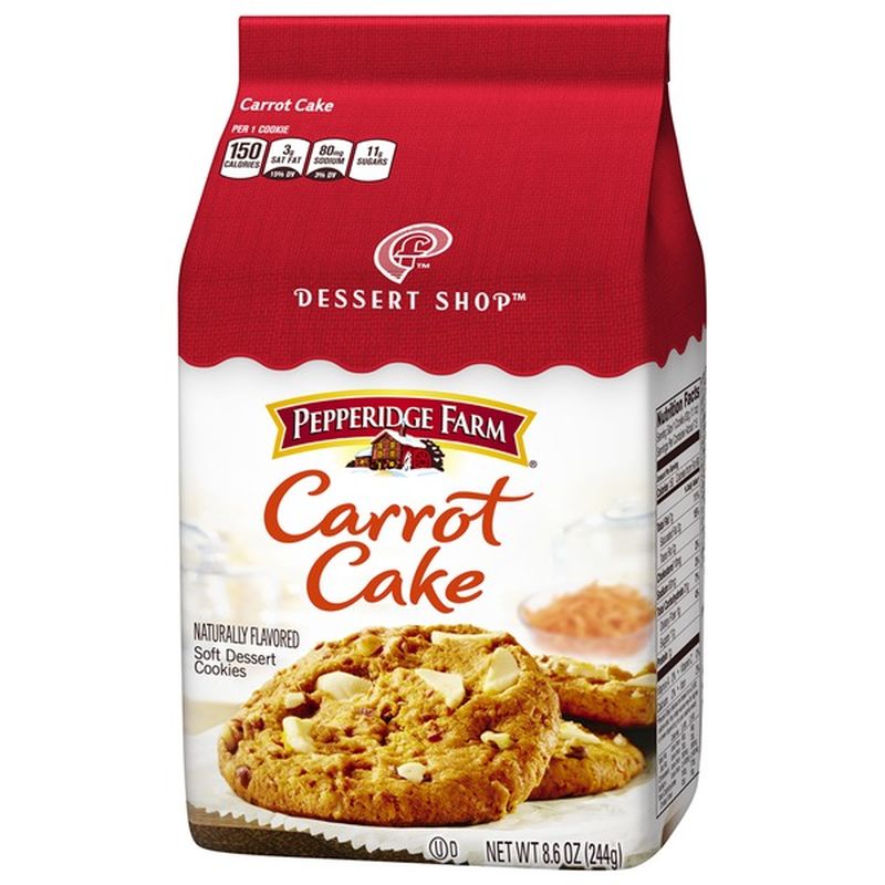Pepperidge Farm Dessert Shop Carrot Cake Soft Dessert