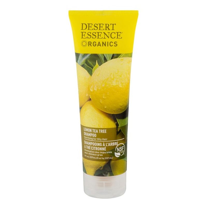 Desert Essence Organics Lemon Tea Tree Shampoo (8 fl oz) - Instacart