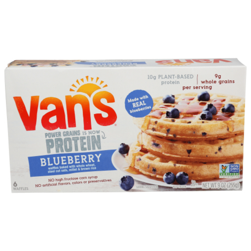 vans waffles blueberry