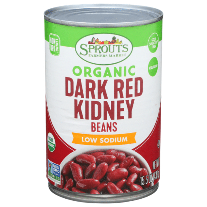 Sprouts Organic Dark Red Kidney Beans (15 oz) from Sprouts Farmers