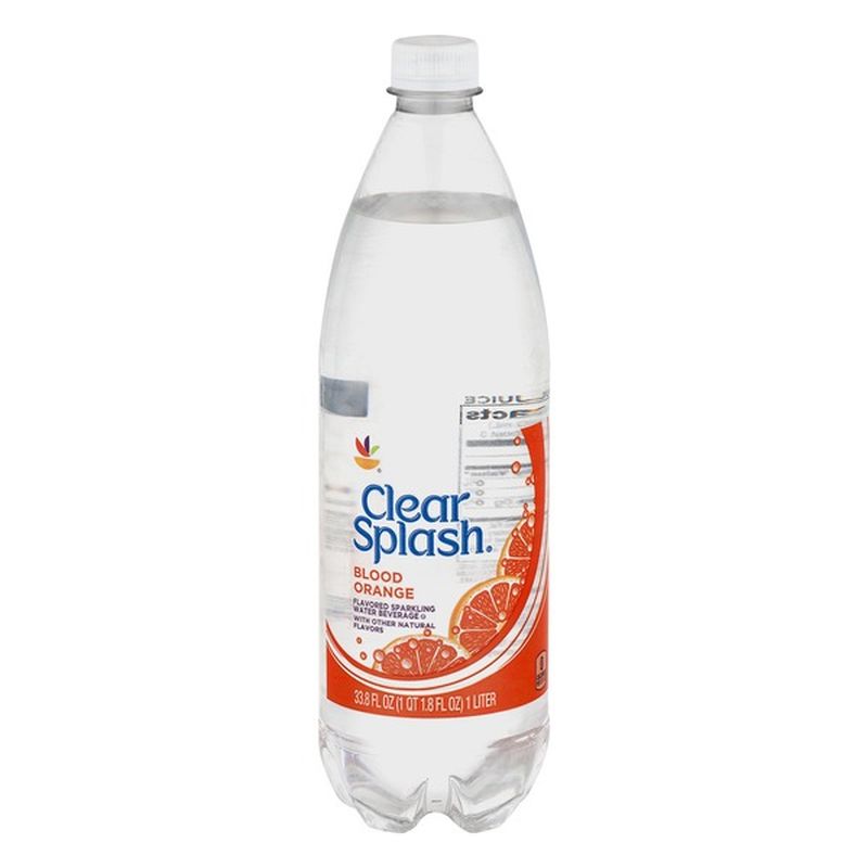 Ahold Clear Splash Sparkling Water Blood Orange (33.8 fl oz) from Stop