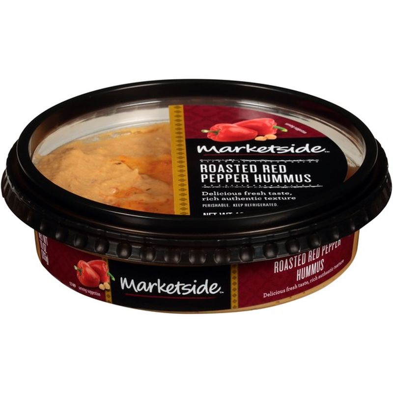 Marketside Roasted Red Pepper Hummus (10 oz) Instacart