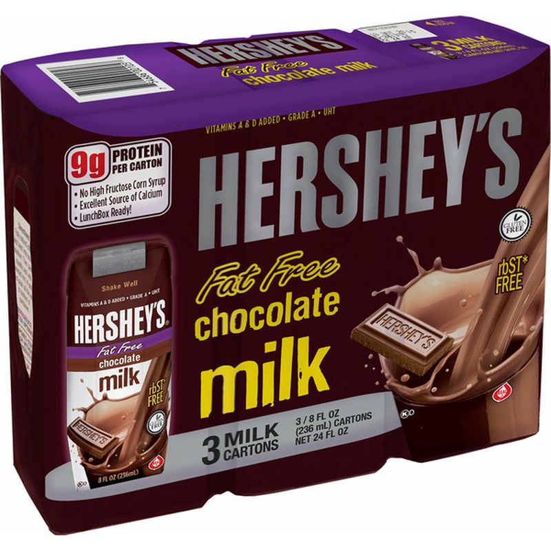 Hershey Fat Free Chocolate Milk