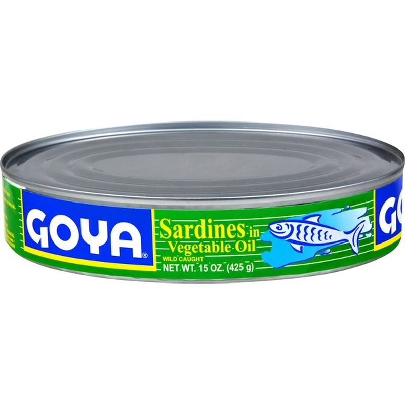 Goya Wild Caught Sardines In Vegetable Oil (15 oz) Instacart