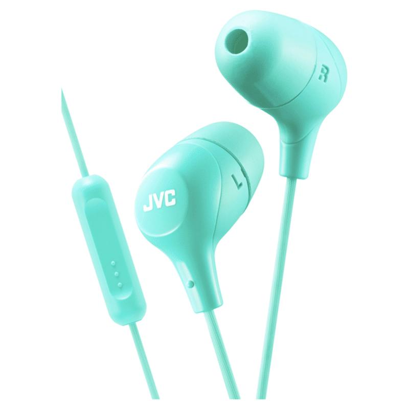 JVC Green Marshmallow Ha-fx38g Headphones