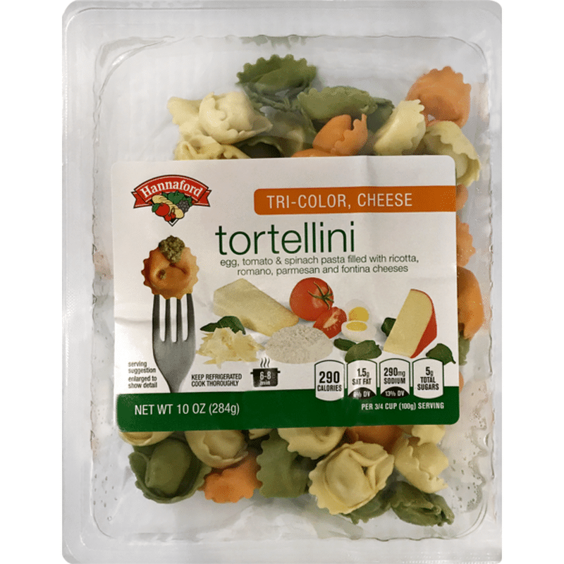 Hannaford Tricolored Cheese Tortellini (10 oz) Instacart