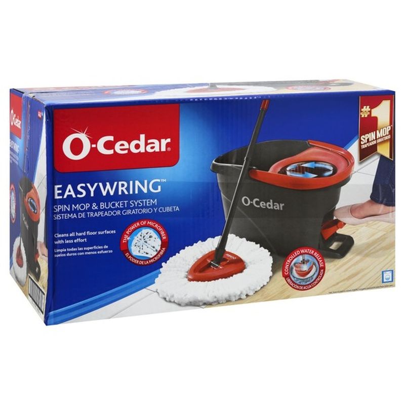 O Cedar Microfiber Spin Mop & Bucket System (each) from BJ's Wholesale