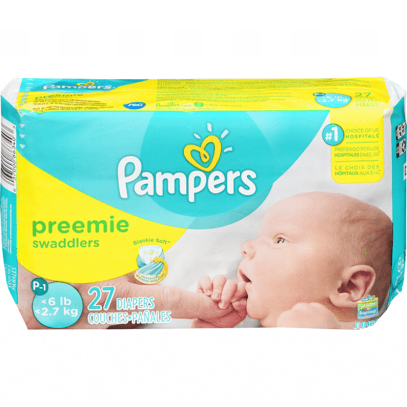pampers swaddlers preemie diapers