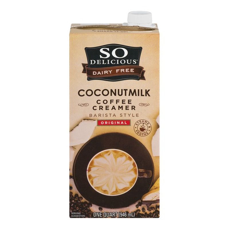 So Delicious Dairy Free Coconutmilk Coffee Creamer Barista Style Original (32 fl oz) from Market