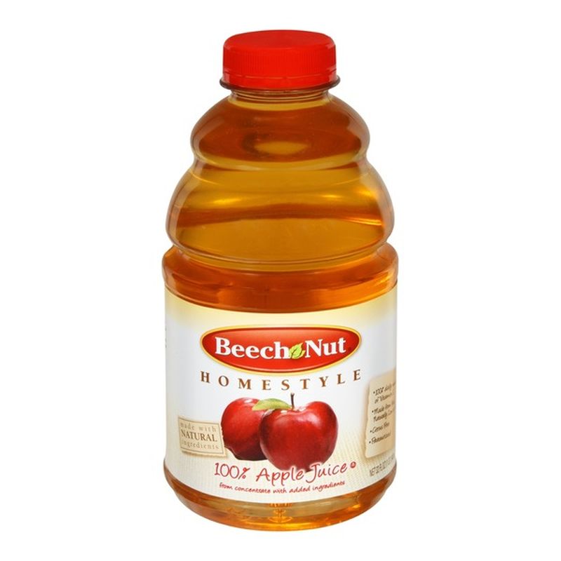 BeechNut Homestyle 100 Apple Juice (32 fl oz) Instacart