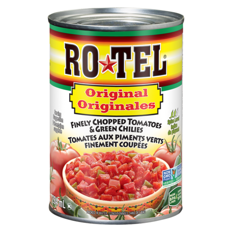 RoTel Original Chopped Tomatoes With Chilli (284 ml) Instacart
