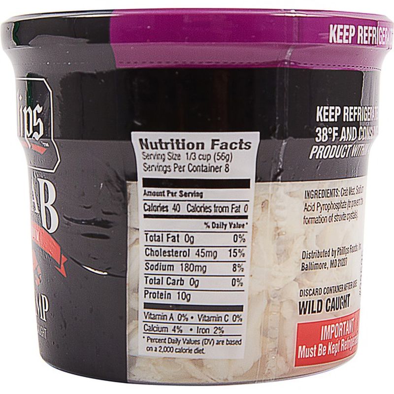 Philips Crab, Premium, Jumbo Lump, Can (16 oz) Instacart