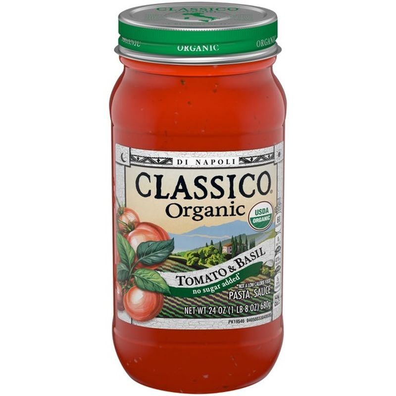 Classico Organic Tomato & Basil Pasta Sauce