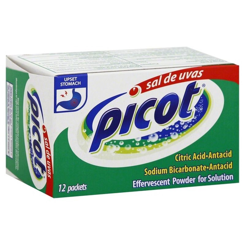 Picot Citric Acid Antacid Powder (12 ct) Instacart