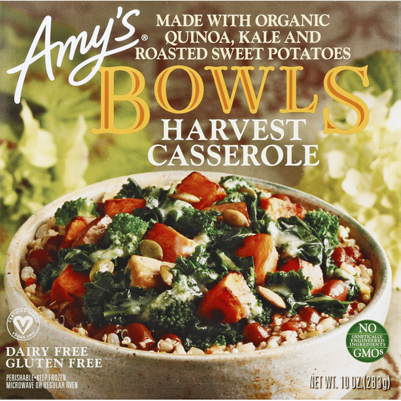 Amy's Kitchen Frozen Bowls, Harvest Casserole, Vegan, Gluten Free (10 ...