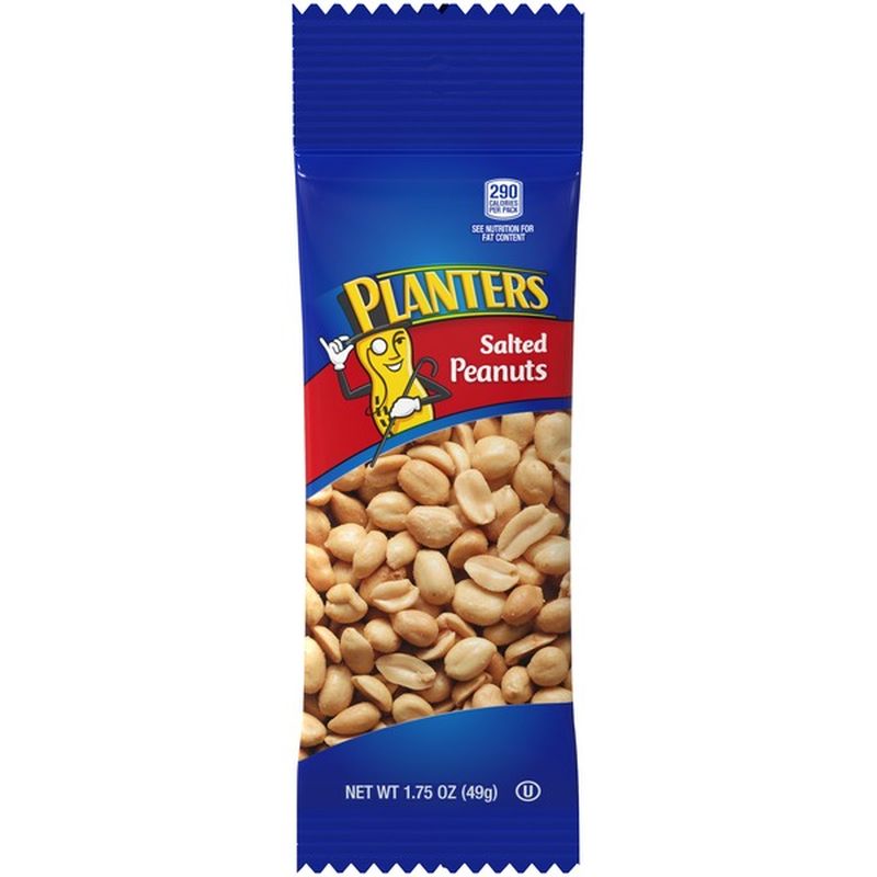 Planters Salted Peanuts (1.75 oz) Instacart