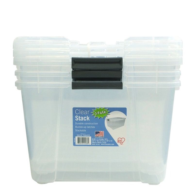 Iris Storage Box 3 Pack (each) from Costco Instacart
