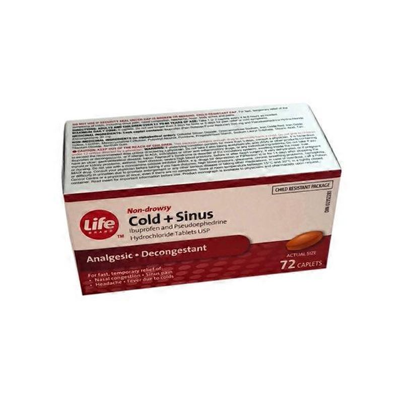 Life Brand Cold And Sinus Relief Each Delivery Or Pickup Near Me Instacart