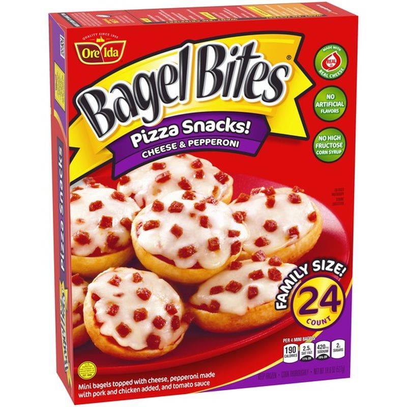 Bagel Bites Cheese & Pepperoni Pizza Snacks