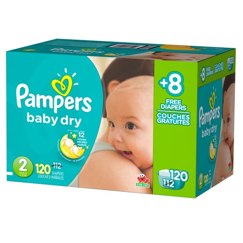 112 pampers size 2