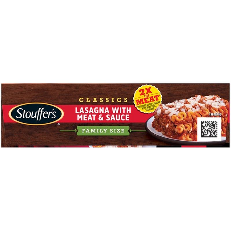 Stouffer's CLASSICS Family Size Lasagna with Meat & Sauce