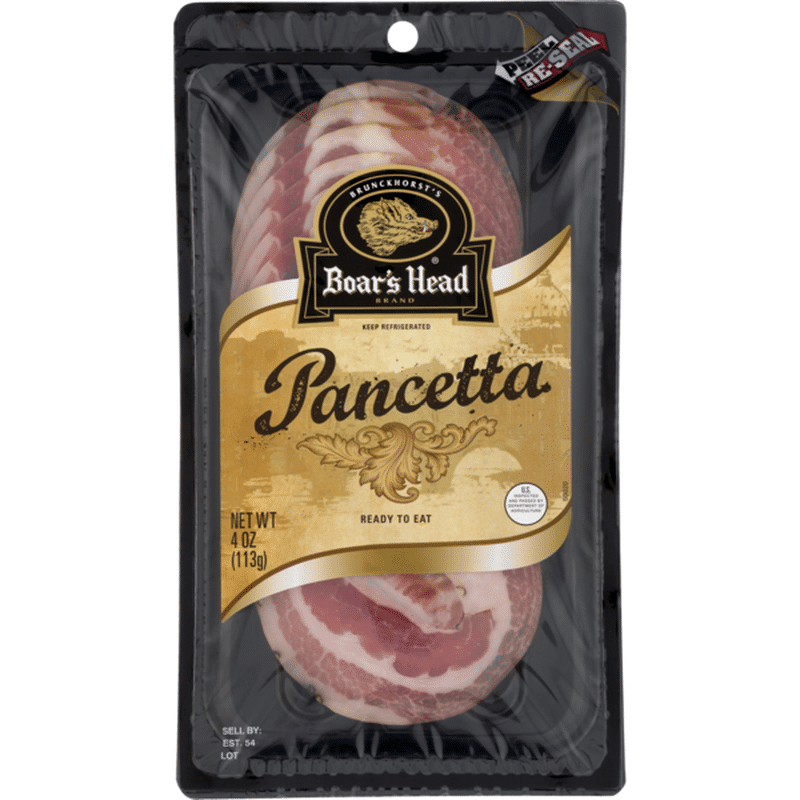 Boar's Head Pancetta (4 oz) Instacart