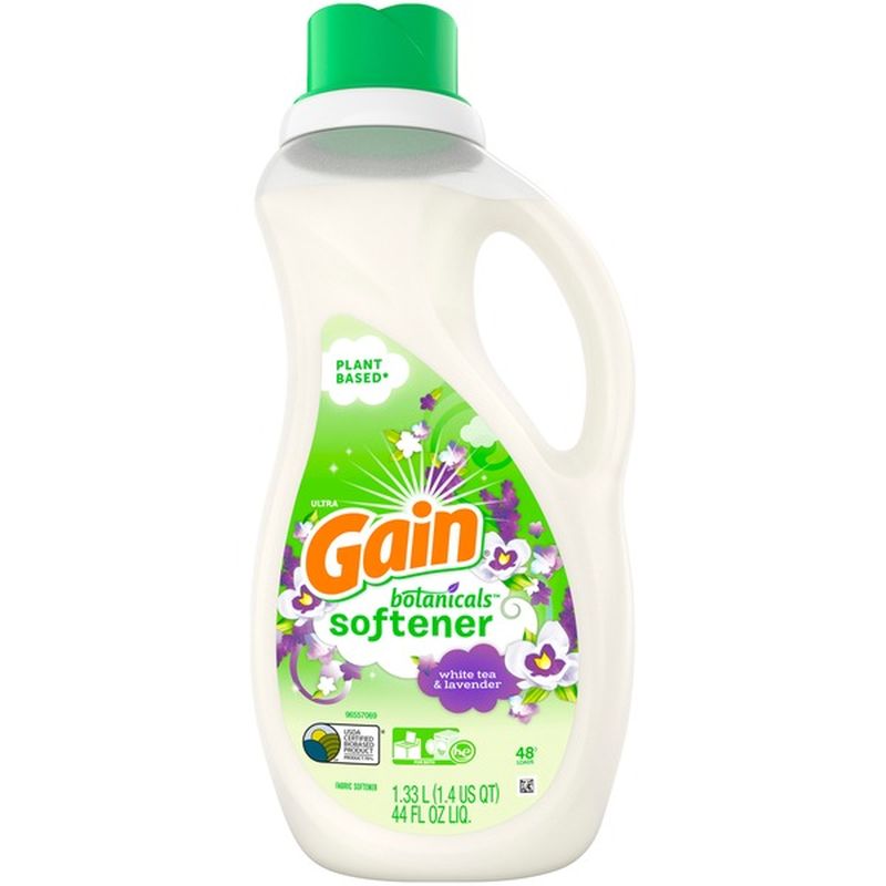 Gain Liquid Fabric Softener, White Tea & Lavender (44 fl oz) from Food