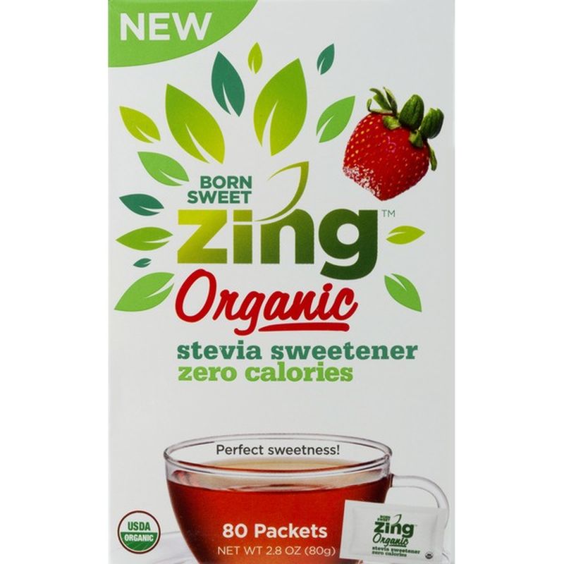 Zing Sweetener, Organic, Zero Calories, Stevia (2.8 oz) from ShopRite