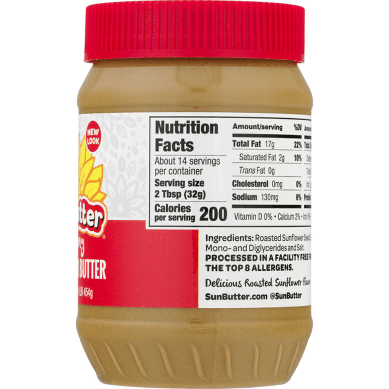 Sunbutter Sunflower Butter Creamy (16 oz) from Wegmans Instacart