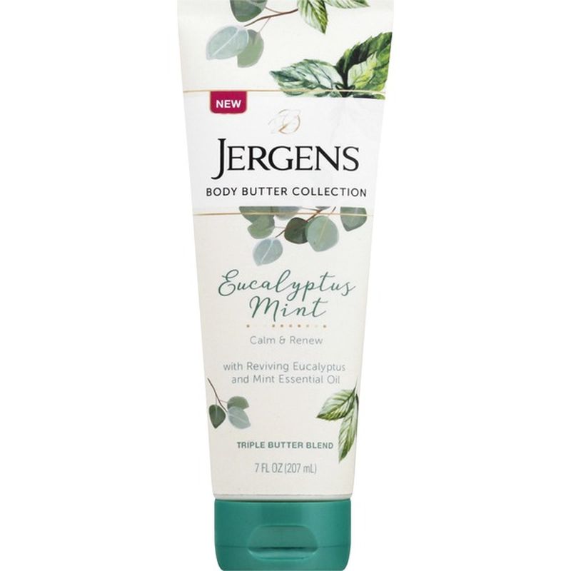 Jergens Eucalyptus Mint Body Butter (7 fl oz) Instacart