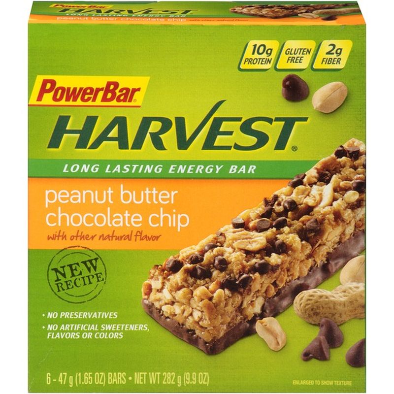 PowerBar Peanut Butter Chocolate Chip Energy Bar (1.65 oz) Instacart