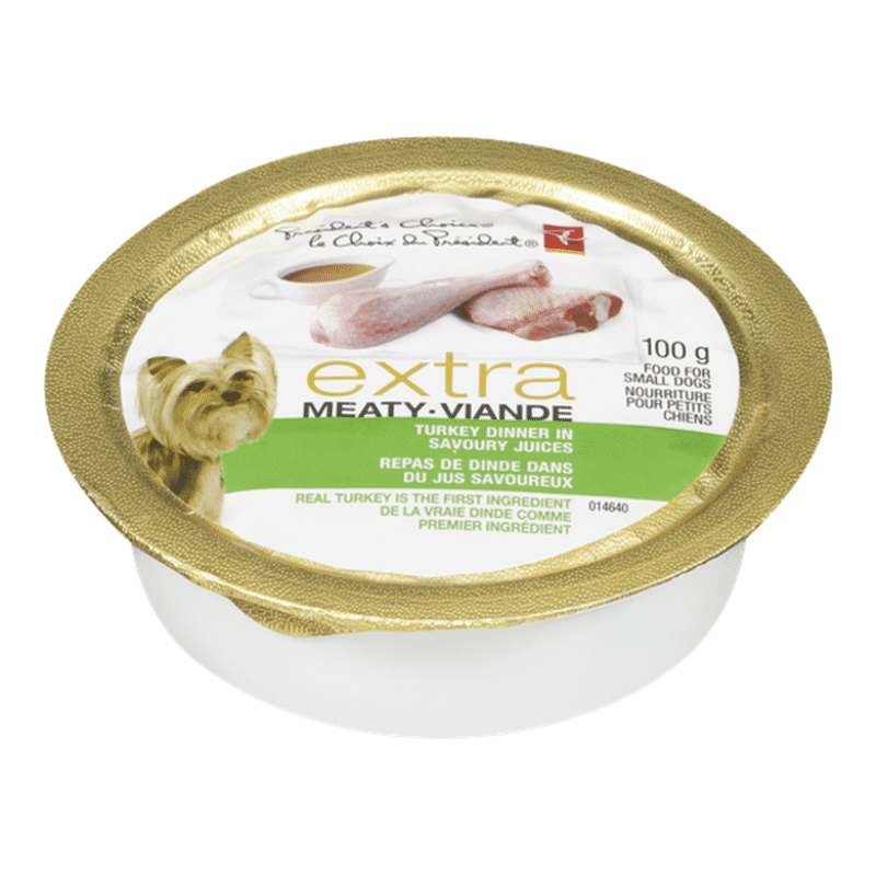 President's Choice Extra Meaty Cat Food With Turkey (100 g) Delivery or