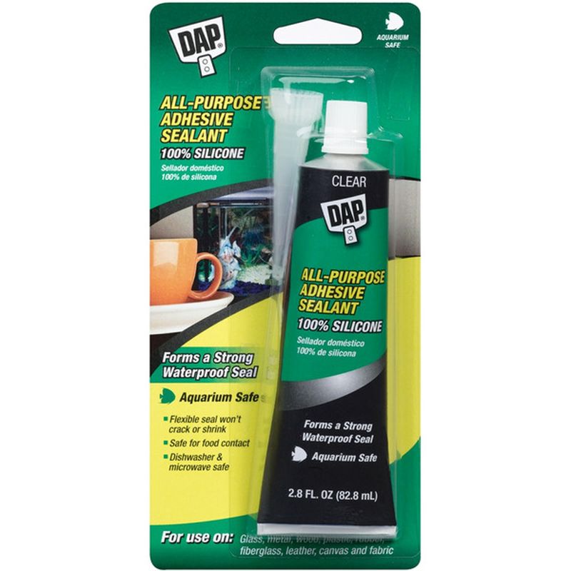 DAP All-Purpose 100% Silicone Adhesive Sealant