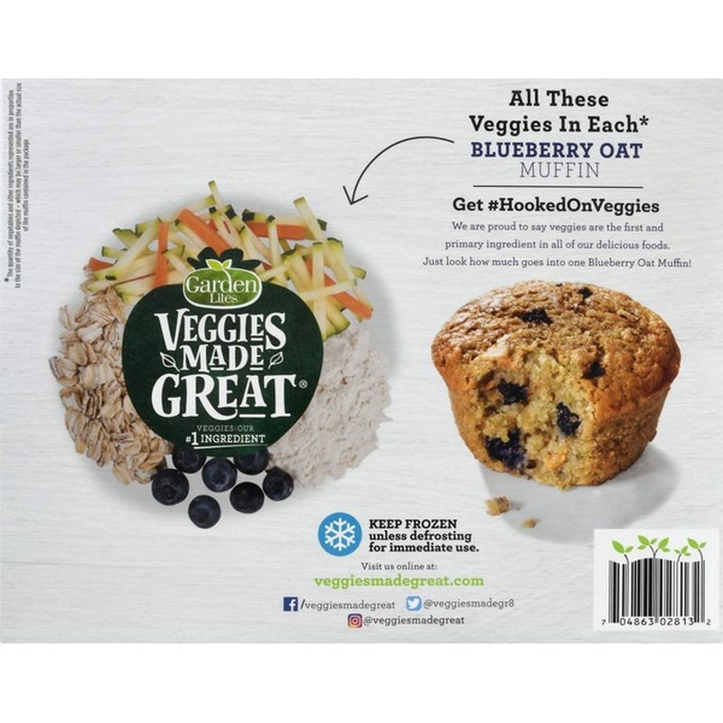 Veggies Made Great Muffins, Blueberry Oat (6 each) from ShopRite